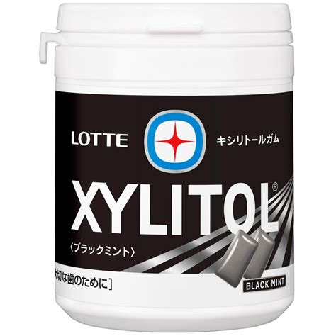 lotte black gum|xylitol japanese gum.